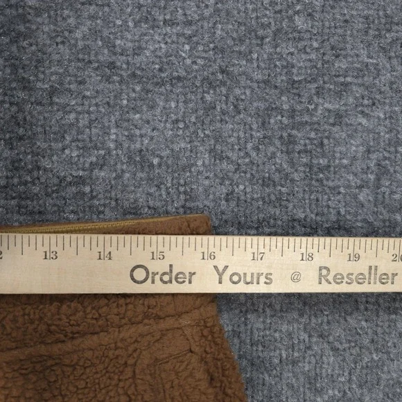 Patagonia Pants Womens M Brown Shearling Crops Fleece Sweatpants Hiking Outdoors - Picture 8 of 12